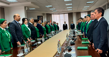 Торжественное собрание, посвященное Дню Президента РТ и 32-й годовщине сессии Верховного Совета РТ в Амонатбанке