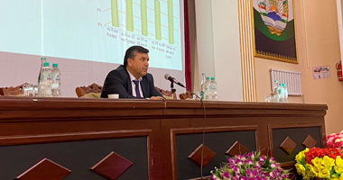 Вохурии Раиси Раёсати БДА ҶТ  “Амонатбонк” бо кормандони филиалҳо ва марказҳои хизматрасонии бонкии БДА ҶТ “Амонатбонк”  дар минтақаи Рашт