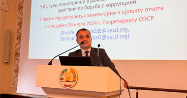 Семинар, посвящённый итогам работы мониторинговой группы антикоррупционной сети Организации экономического сотрудничества и развития