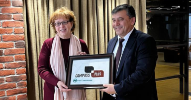 Meeting between the Chairman of the Board of the SSB RT "Amonatbonk" and the Management of LLC "Compass Plus"