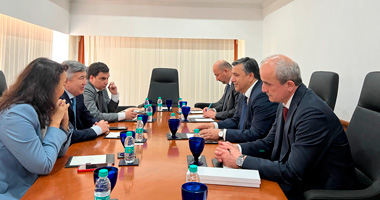 Мулокоти дуҷонибаи Раиси Раёсати Корхонаи воҳиди давлатии «Бонки амонатгузории Ҷумҳурии Тоҷикистон «Амонатбонк»» бо Раиси Раёсати ҶС «Бонки рушди Қазоқистон» дар иёлоти Гоаи Ҷумҳурии Ҳиндустон