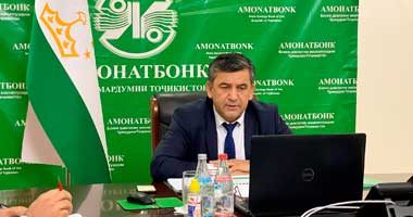 Мулоқоти Раиси Раёсати БДА ҶТ «Амонатбонк» Икромӣ Сироҷиддин Салом бо ҳайати Хазинаи Байналмилалии Асъор